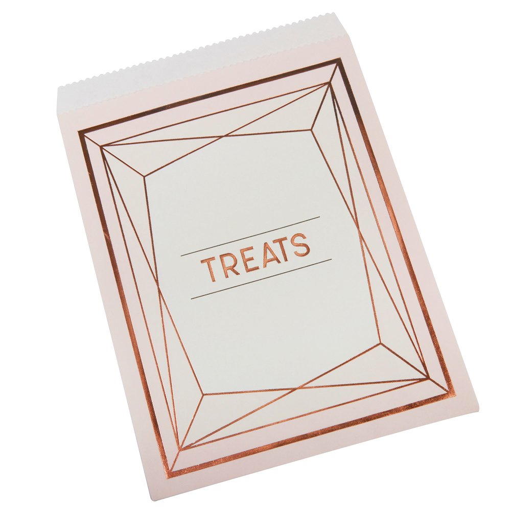 Neviti 770122 Geo Blush - Sweetie Bags, Pack of 25