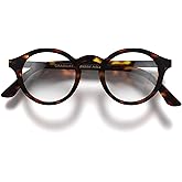 LONDON MOLE® Graduate reading glasses | Cool round panto shaped readers | Men’s Women’s Unisex | Spring hinges