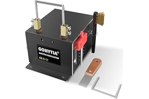 GONYTIA 30W Electric Rope Cutter, Bench Hot Knife Cutting Tool, Thermal Hot Blade with Replacement Blades for Fabric Nylon Webbing Belting Ribbon Braid