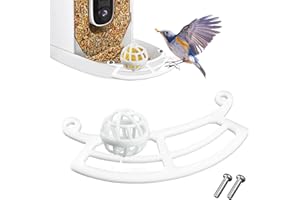 Zaruatu Suet Ball Holder Mounting Screws Bundle Wider Extension to DIY Add-on Accessories Compatible with Bird Feeder