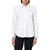 Lacoste Womens Regular Fit Cotton Oxford Shirt