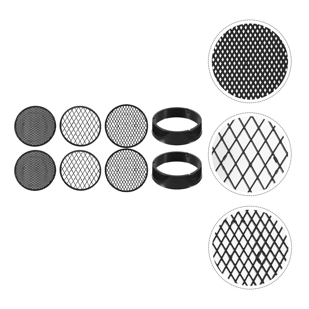 TOPBATHY 2sets Soil Sieve Set Mesh Sifting Pan for Gardening Tool for Indoor Plant Soil and Garden Accessories Made of Plastic Replaceable Screens for Riddle and Compost Tool Use