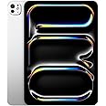 Apple iPad Pro 11-Inch (M4): Built for Apple Intelligence, Ultra Retina XDR Display, 256GB, 12MP Front/Back Camera, LiDAR Scanner, Wi-Fi 6E, Face ID, All-Day Battery Life — Silver