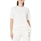 Amazon Essentials Women's Organic Cotton Drop Shoulder Relaxed Boxy Short-Sleeve T-Shirt (Available in Plus Size)