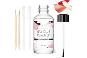 Makartt Nail Glue Remover for Press on Nails – 30ML Glueoff Easy Removal Versatile Debonder for Glue on Tips, Regular Polish, Quick Glues and Semi-Cured Sticker DIY Manicure Supply