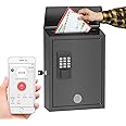 DiDiHere Mailbox with Electronic Lock, Locking Mail Boxes for House ...