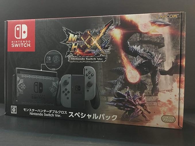 Amazon Switch本体モンスターハンターダブルクロスswitchver スペシャルパックスイッチ本体joy Conモンハン おもちゃ おもちゃ