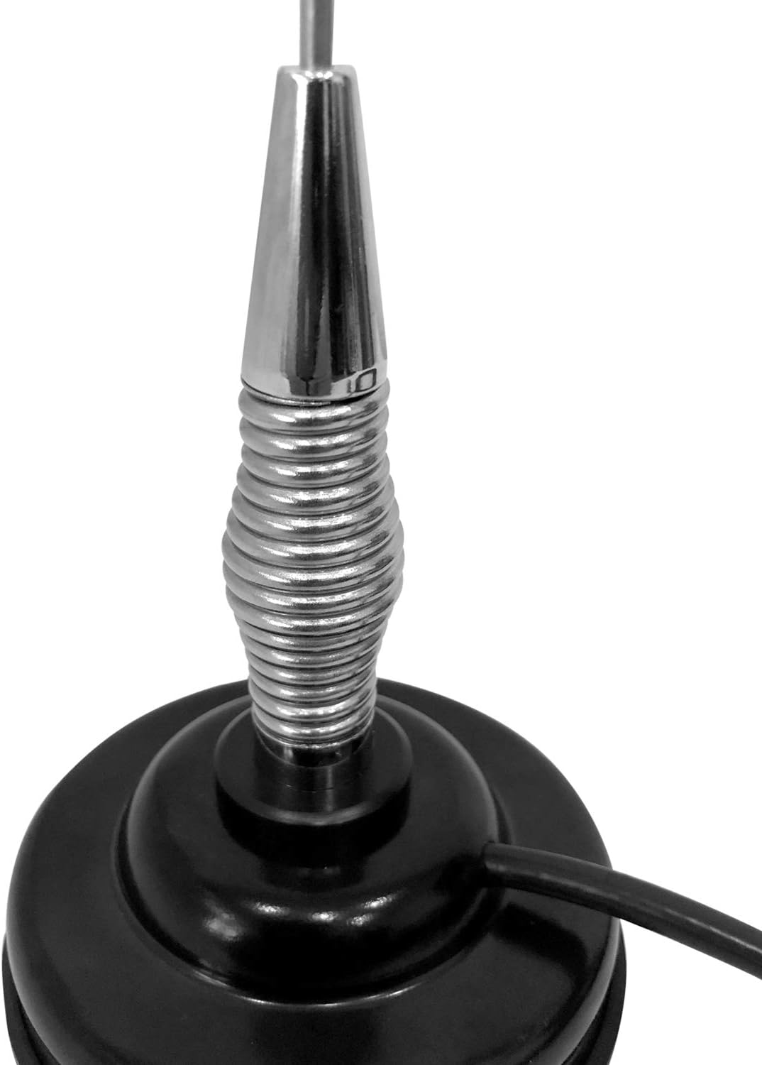 Nagoya CB-72 28" CB Antenna (26-28 MHz), Center Coil-Loaded Heavy Duty Spring with Magnetic Mount, Includes 18' of RG-58A/U Cable with a PL-259 Connector: Car Electronics