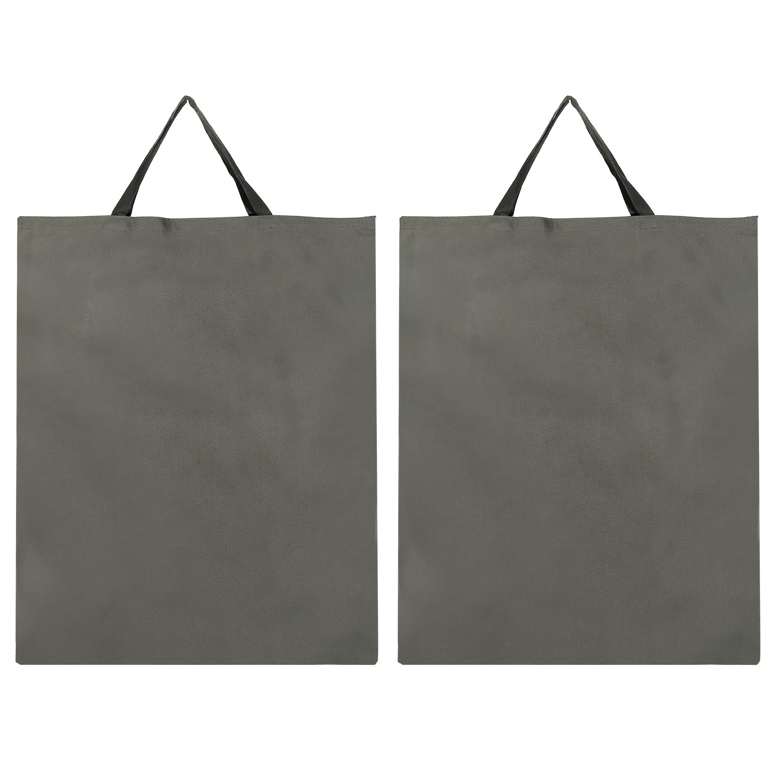 PATIKIL 30"x24" Camp Chair Bag Replacement 2 Pack Stadium Chair Carry Bag Folding Chair X-Storage Bag Moving Bag with Hook-and-Loop for Travel Outdoor Camping, Green