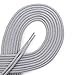 OrthoStep Round Athletic Gray 54 inch Shoelaces 2 Pair Pack