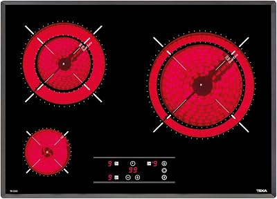 Teka TR5300 Hob Fitted vitroceramic Black 60 x 5 x 43.5 cm