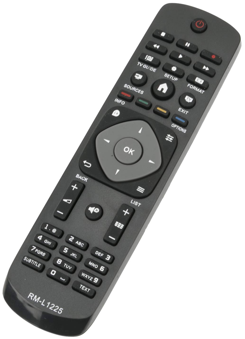 ALLIMITY Remote Control 398GR8BD1NEPHH Replace for Philips UHD LED Smart TV 55PUH4900 43PUK4900 43PUT4900 32PHT4200 32PHT4201 32PHT4309 32PHT4319 39PHS4112 39PHT4112 40PFH4009 40PFH4100 47PFK4109
