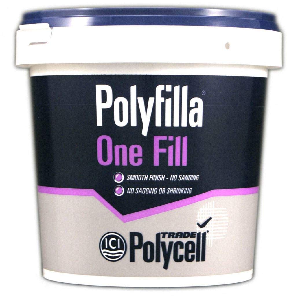 Polycell Polyfilla Trade One Fill 1 Litre, White