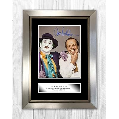 Yorkshire Jack Nicholson as The Joker in Batman A4 Russia Ubuy