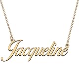 HUAN XUN Customized Custom Simple Any Name Necklace