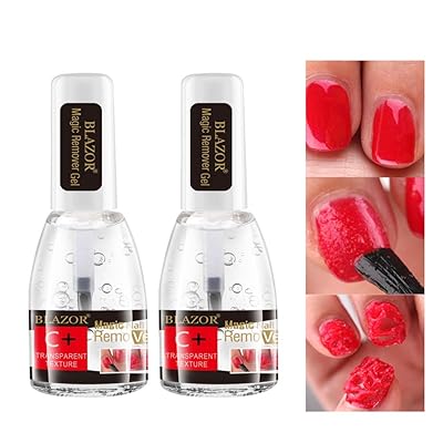 Gel Nail Polish Remover,Quick-Within 3-5 Minutes,Easy - No Need For Foil, Soaking Or Wrapping Nail Polish Remover