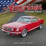 American Classic Cars Calendar- 2015 Wall calendars - Car Calendar - Automobile Calendar - Monthly Wall Calendar by Avonside