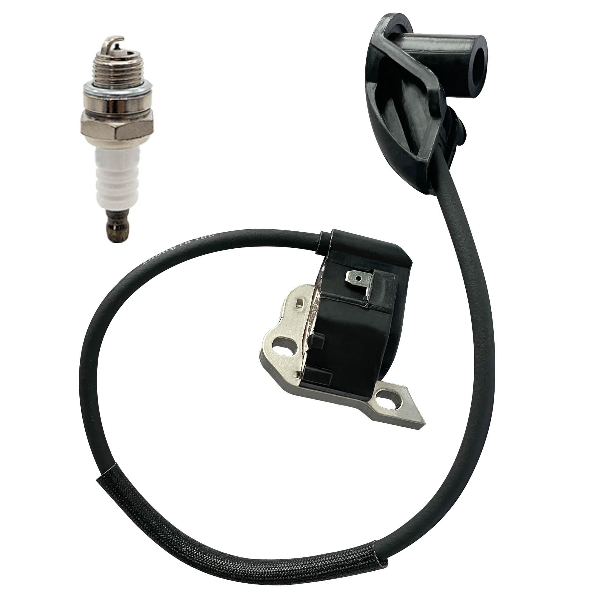 Photo 1 of Ignition Coil Module with Spark Plug for Ryobi BP42 RY08420A RY42WB Leaf Bower Replace 291424005