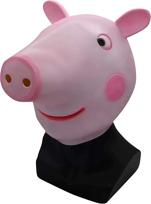 thematys Peppa Pig Maschera Perfetto per Carnevale e Halloween