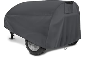 STARTWO Log Splitter Cover, Waterproof Heavy Duty Wood Splitter Cover, for 15-40 ton Gas or Electric Log splitters, 83x45x39In Tear-proof Outdoor Cover for Log Splitter Against Dust Rain UV, Grey