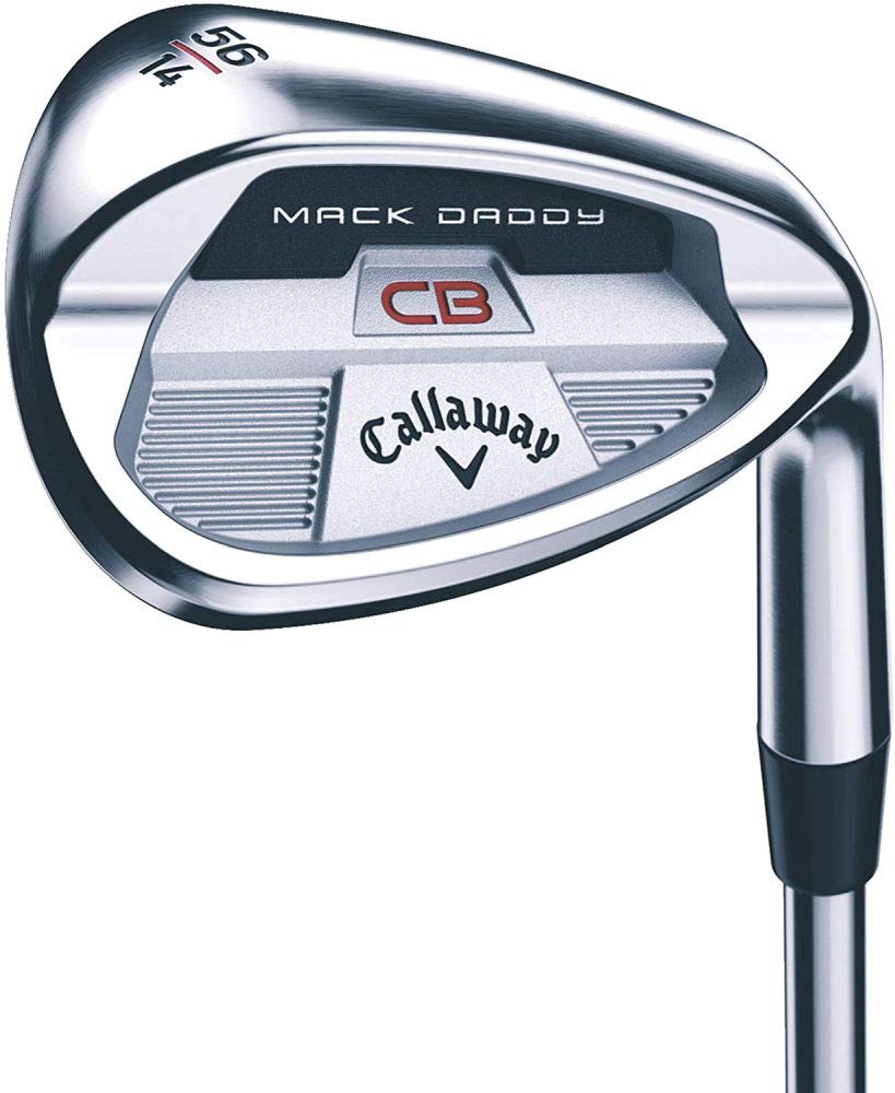 Callaway Mack Daddy CB Wedge (Right, Steel, Wedge Flex, 52 Degrees), Silver