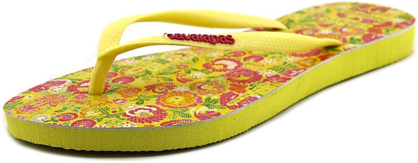 Amazon.com | Havaianas Women's Slim Liberty Sandal Revival Yellow Sandal 39/40 (US Men's 7/8 