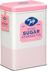 Tala Originals Nostalgic Pink Cream Storage Tin 18.5x18.5x19 cm