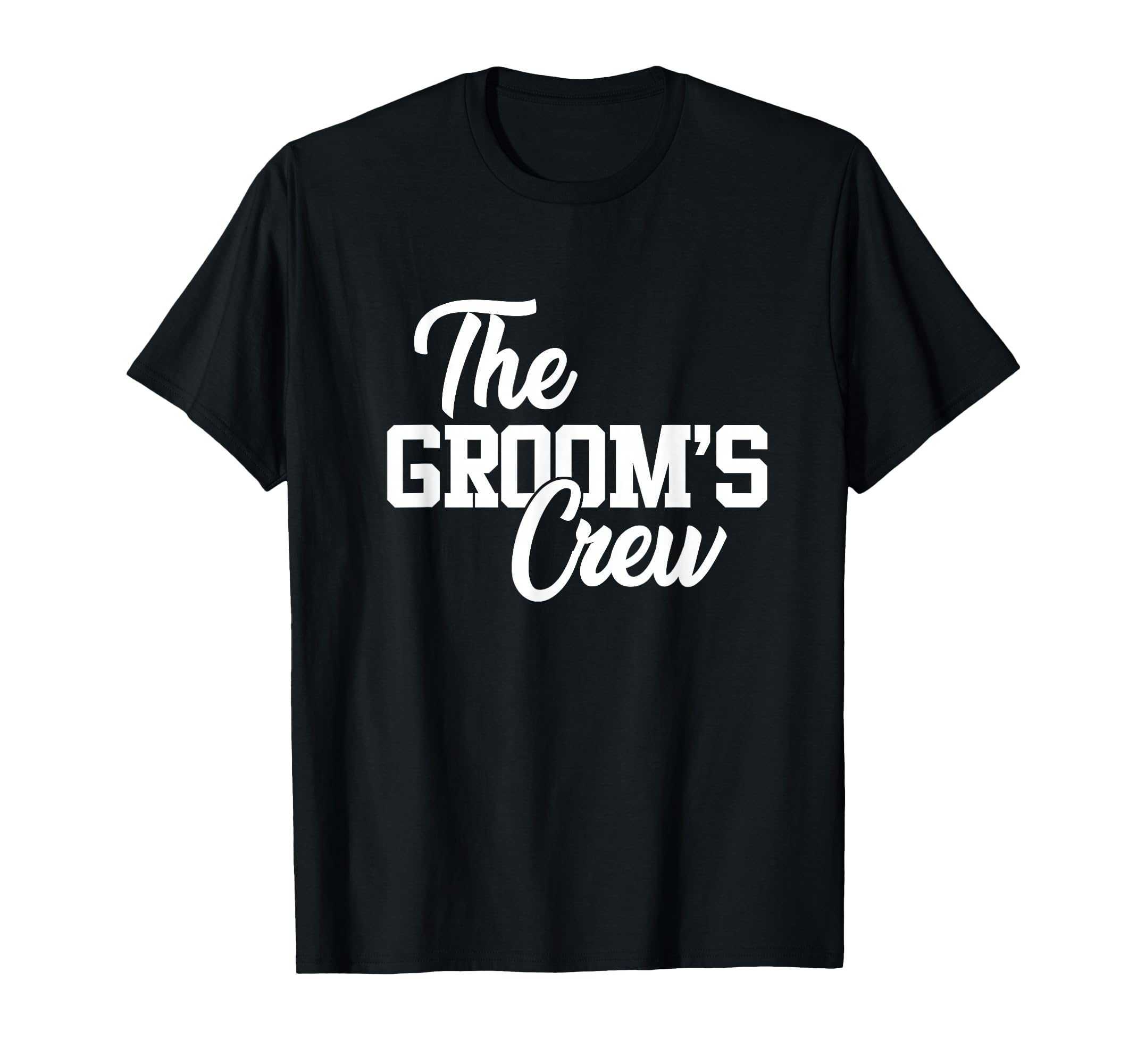 Photo 1 of The Groom's Crew Funny Wedding Or Bachelor Party Gift T-Shirt
