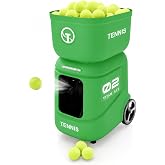 Titan ACE Tennis Ball Machine for Coaches &amp; Mobile Players | 150 Ball Capacity, Lightweight 39 lb Design with Invertible Hopper, Free App Control