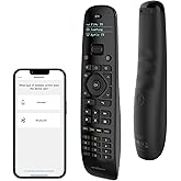 SofaBaton U2 Universal Remote with Backlit Button and Upgraded Scroll Wheel, All in One Universal Remote Control with App Con