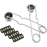 GUTIMORE Single Flint Striker Flint Spark Lighter 2PC with 20 Extra Flint Replacements, for Welding, brazing and Soldering