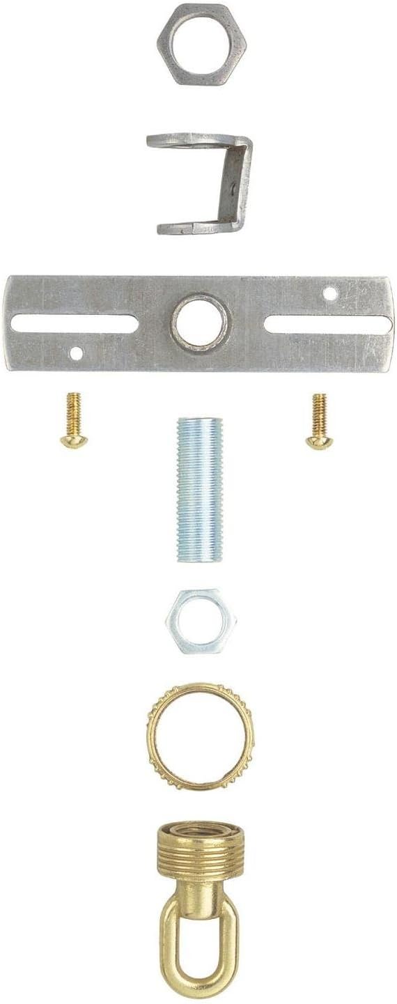 Westinghouse Lighting 7035000 Screw Collar Loop Kit Brass
