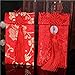 Chinese Element Festive Silk Red Envelopes Gift Card Wedding Red Money Pockets 2pcs