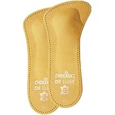Pedag 123 De Luxe 3/4 Leather Orthotic with Metatarsal Pad, Longitudinal Arch Support, Tan, Women's 6