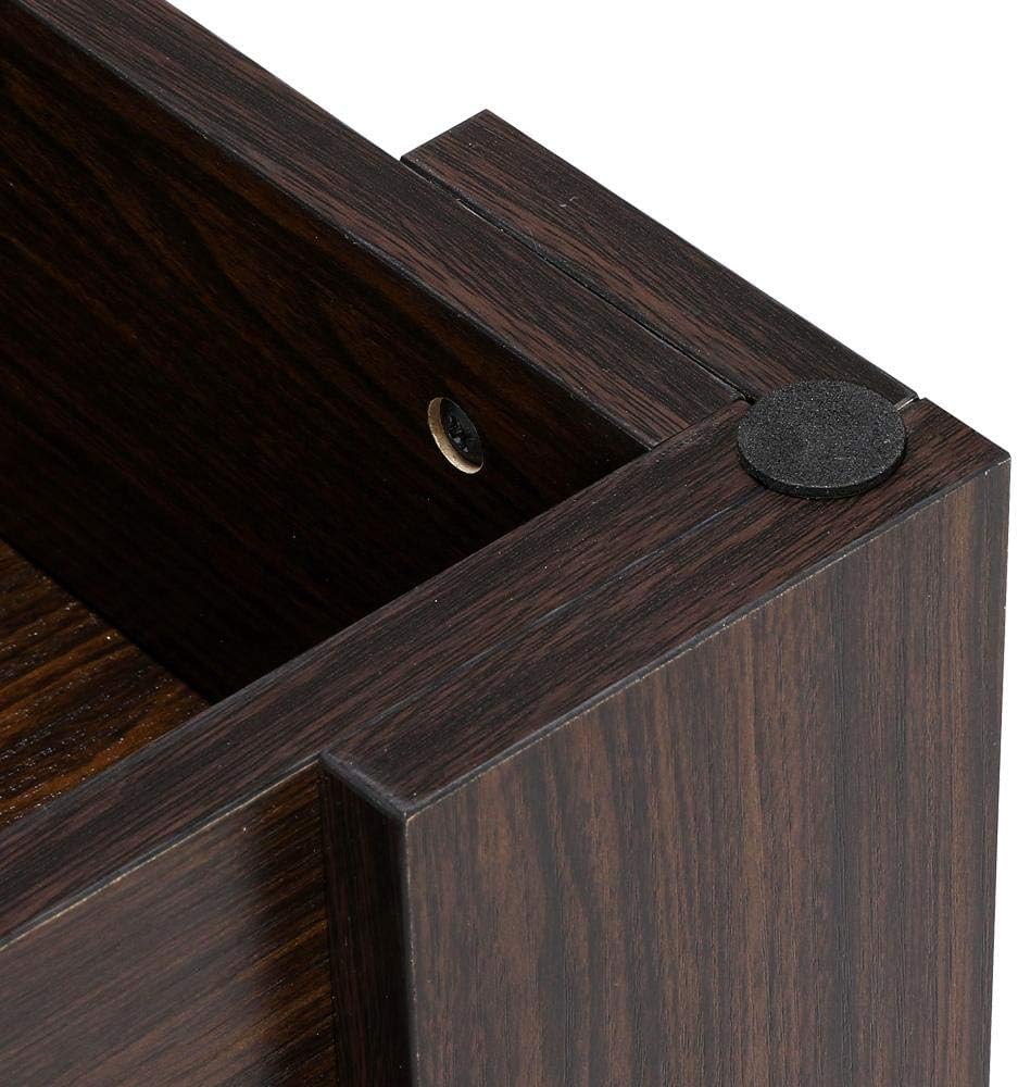 Yaheetech Adjustable Lift Top Coffee Table - with Hidden Storage Compartment for Living Room Espresso: Kitchen & Dining
