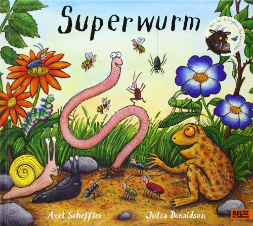 Superwurm: Vierfarbiges Bilderbuch