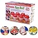 MABOLON 6 Pack Egg Cooker, Hard & Soft Maker, Non Stick Silicone Eggs Boiler Cookers without Egg Shell, BPA Free, As Seen On TV