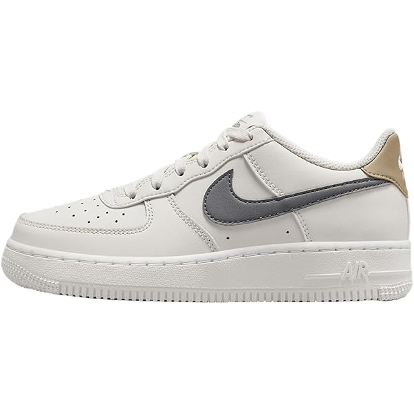 air force 1 gs lv8 white off noir iron grey
