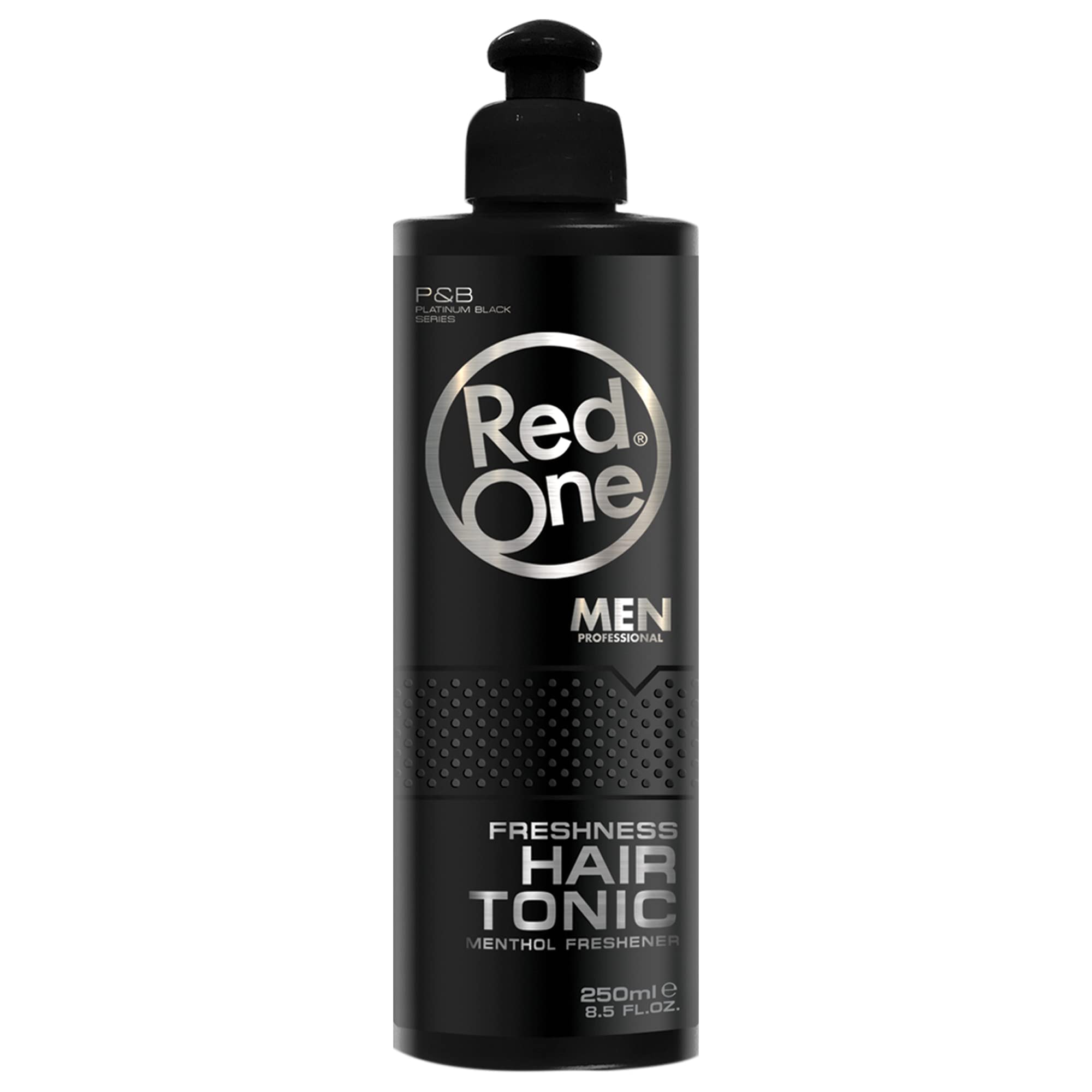 RedOne Fresh Massage Menthol Hair Tonic 250ml | Menthol Freshener | Hair Care | Strengthens Fine Hair | Moisturises Hair | Hair and Scalp Care | Reduces Itching | Barber Product
