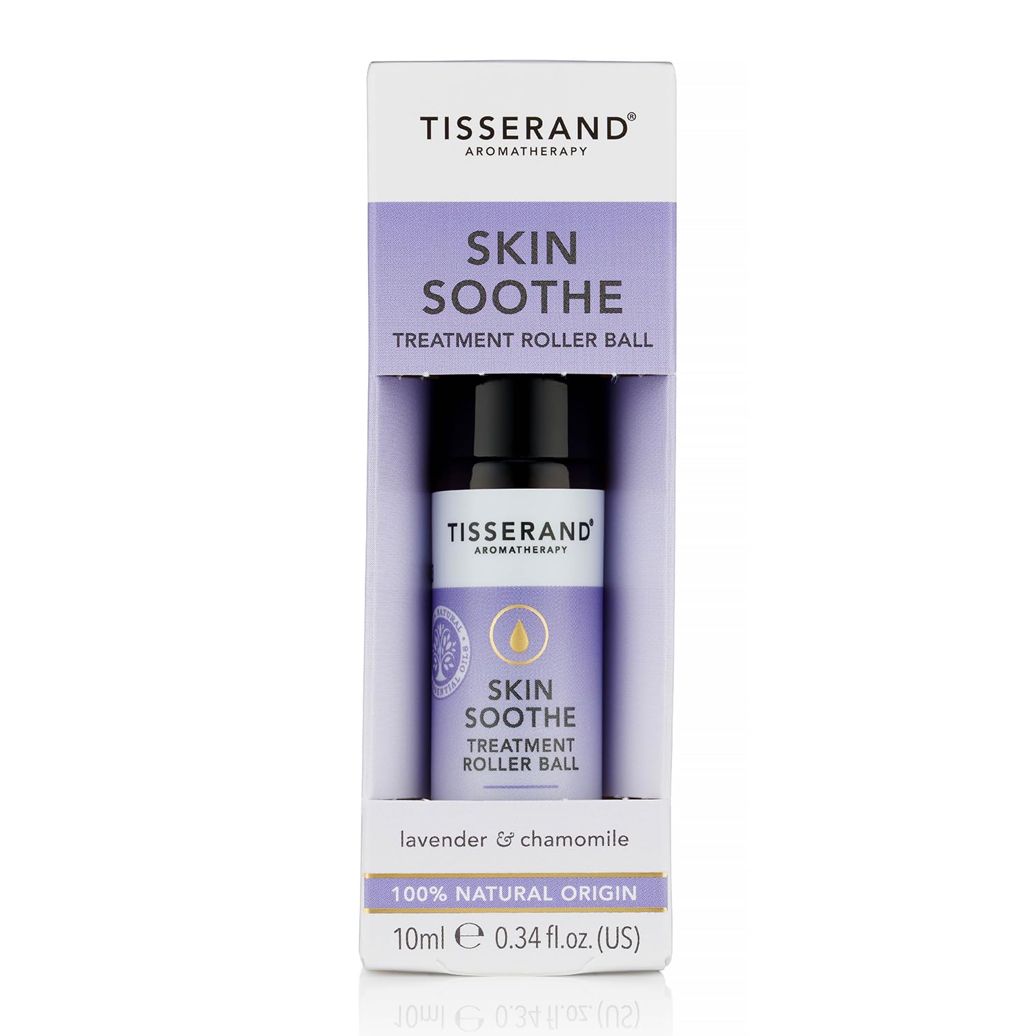 Tisserand - Pulse Point Roller Ball - Lavender & Chamomile Essential Oils - 100% Natural Pure Essential Oils - 10ml