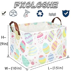 FXOLCSHE Rectangular Easter basket,Dirty laundry