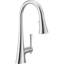 Amazon.com: Moen Kurv Chrome 3-in-1 Water Filtration Pull Down ...