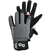 Glacier Glove Unisex Elite Angler Durable Water-Resistant Quick-Dry Multi-Functional Outdoor Slit-Finger Form-Fitted Gloves