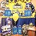 UOONY 24pcs Game Party Bags Video Game Drop Favor Bags For Birthday Party Themed Party Supplies Thank You Gift Bags with 24 Thank You Tags
