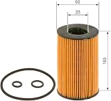 Bosch P7023 Oil Filter Car Engine Filter 65mm x 103mm view 2