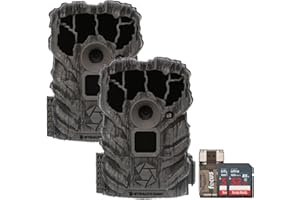 Stealth Cam Browtine 14MP Trail Camera Bundle with 32GB Memory Card (2-Pack) and Card Reader (2-Pack) (5 Items)