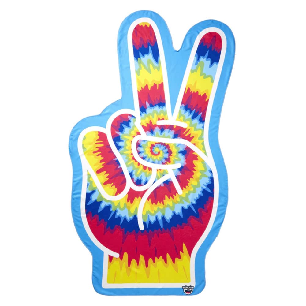BigMouth Inc Giant Beach Blanket (Peace Fingers)