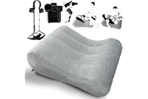 Sex Pillow Bedroom Furniture Adult Sex Toys Inflatable Lounge Sex Chair for Couple Bed Wedge Sex Sofa With BDSM Handcuff Foot