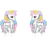 Dreamboat Hypoallergenic Animal Stud Earrings for Women 925 Sterling Silver Cute Animal Jewelry Gifts for Sensitive Ear