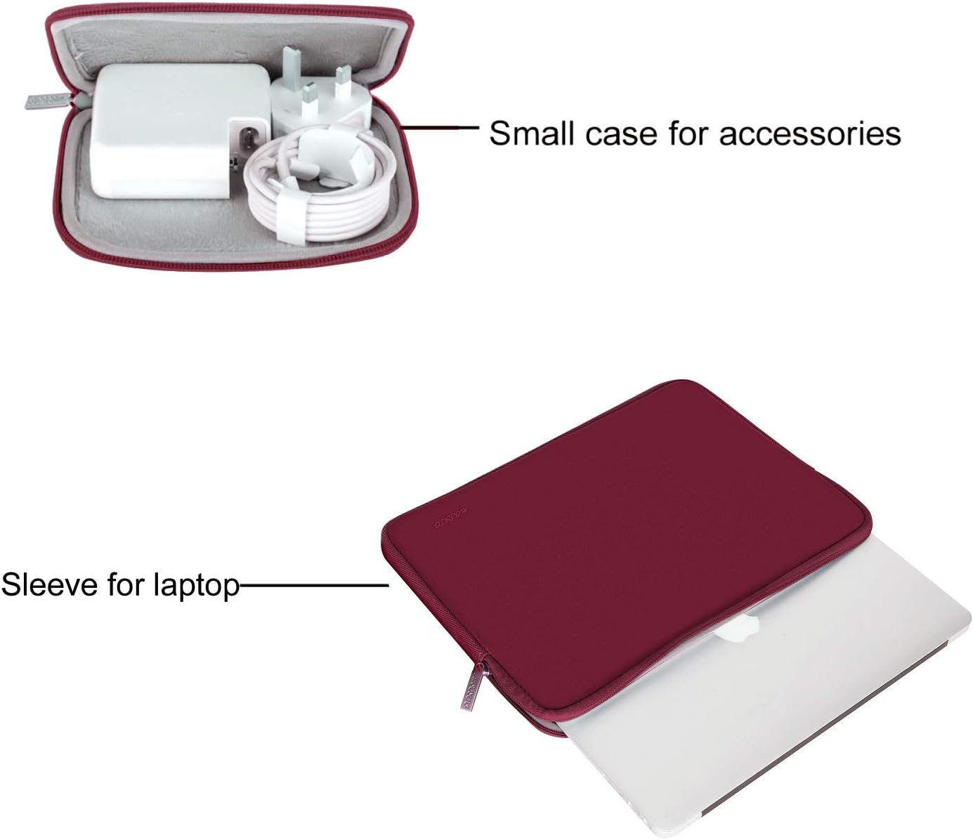 MOSISO Laptop Case 13.3 inch, 13-13.3 inch Laptop Sleeve Bag Compatible with MacBook Air/Pro 13/Pro 14 M5 M4 M3 M2 M1 - Image 3